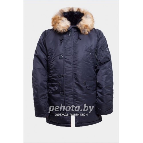 Куртка Аляска TIGHT HUSKY ll INK/ORANGE | Apolloget фото 2