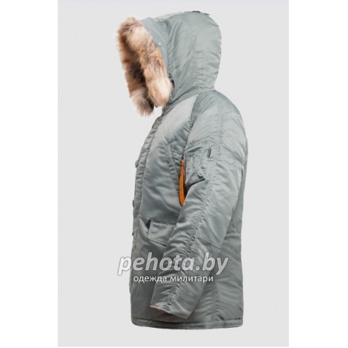 Куртка Аляска TIGHT HUSKY ll OLIVE/ORANGE | Apolloget фото 2