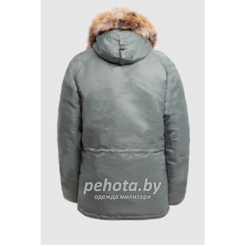 Куртка Аляска TIGHT HUSKY ll OLIVE/ORANGE | Apolloget фото 3