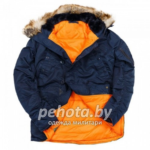 Куртка Аляска TIGHT HUSKY ll Rep.Blue/Orange | Apolloget фото 2