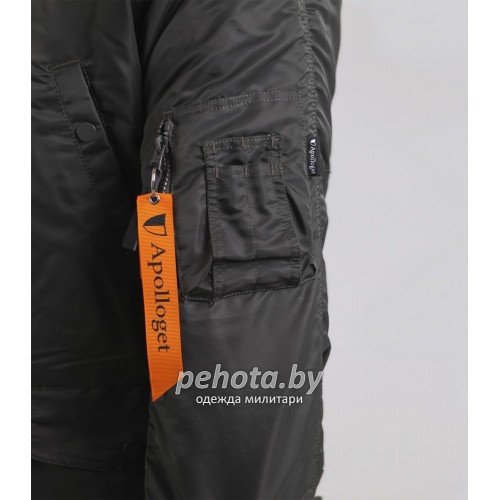 Куртка Аляска TIGHT HUSKY ll Rep.Grey/Orange | Apolloget фото 3