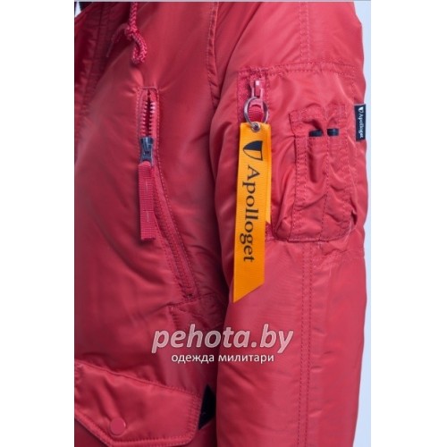 Куртка Аляска женская WMN Burgundy/ Red | Apolloget фото 4