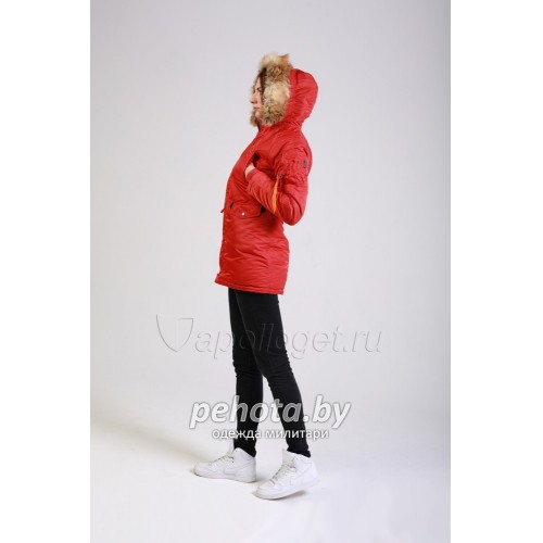 Куртка Аляска женская WMN Burgundy/ Red | Apolloget фото 8