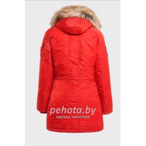 Куртка Аляска женская WMN Burgundy/ Red | Apolloget фото 3