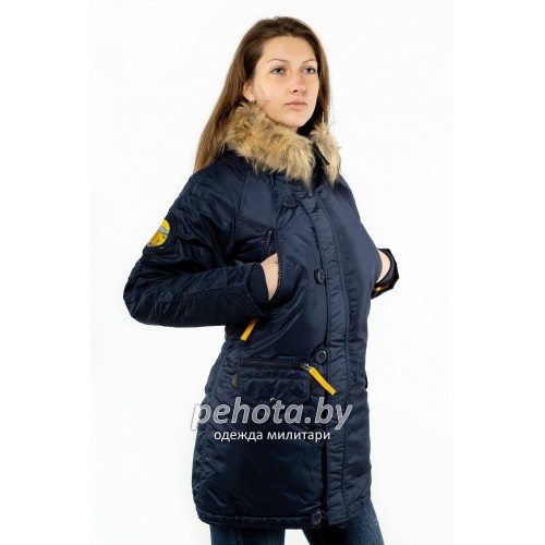 Куртка Аляска женская WMN Rep.Blue/Yellow | Apolloget фото 2