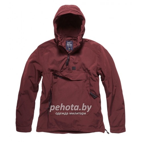 Куртка-Анорак Hopwood 2209 Burgundy | Vintage Industries фото 6