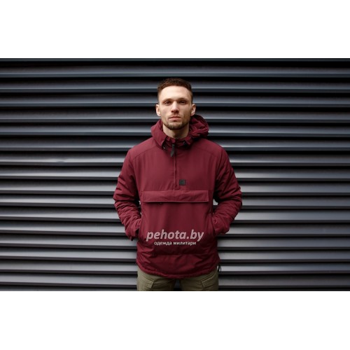 Куртка-Анорак Hopwood 2209 Burgundy | Vintage Industries фото 5