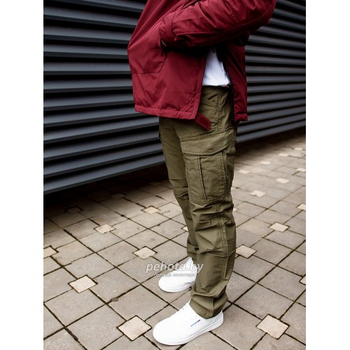 Куртка-Анорак Hopwood 2209 Burgundy | Vintage Industries фото 4