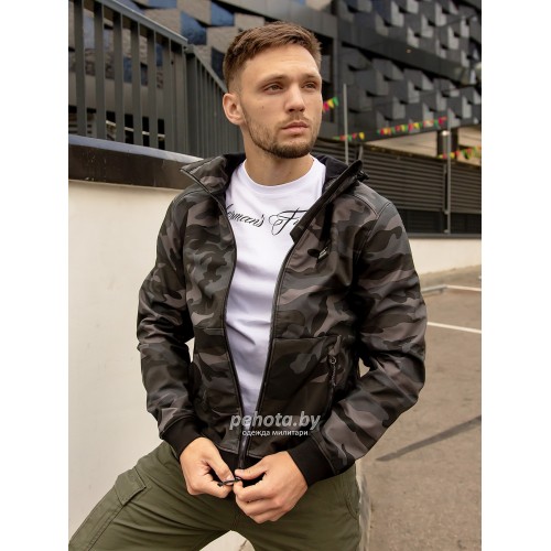 Куртка Ashore softshell 30102 Dark camo | Vintage Industries фото 2