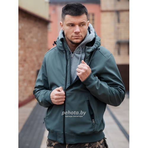 Куртка Ashore softshell 30102 Graphite | Vintage Industries фото 2