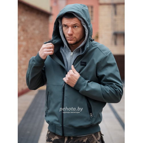 Куртка Ashore softshell 30102 Graphite | Vintage Industries фото 4