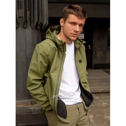 Куртка Ather softshell 30104 Olive | Vintage Industries фото 4