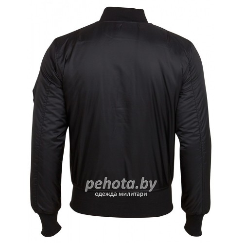 Куртка Basic Bomber Jacket Black | Surplus фото 2