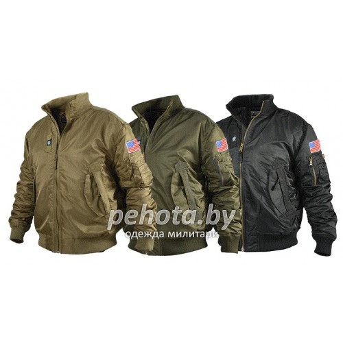 Куртка Бомбер Air Force Black | 7.26 Gear фото 2