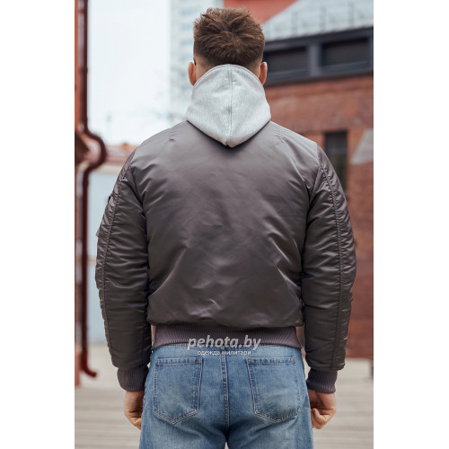 Куртка бомбер D-tec SP-04 Grey | Army Stroll фото 2