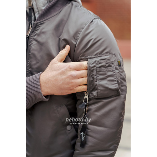 Куртка бомбер D-tec SP-04 Grey | Army Stroll фото 5