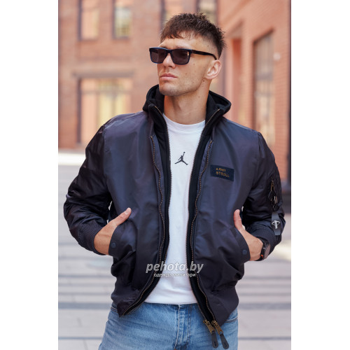 Куртка бомбер D-tec SP-04 light Black | Army Stroll фото 1