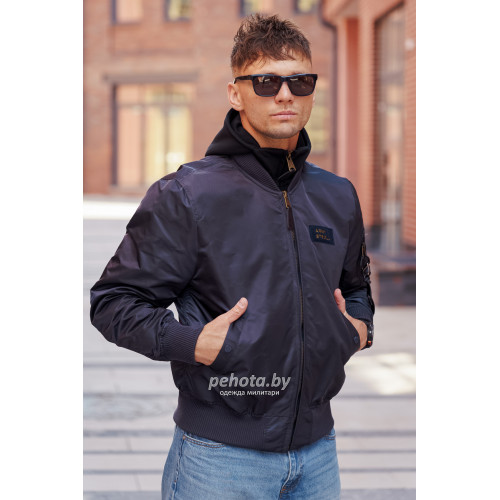 Куртка бомбер D-tec SP-04 light Black | Army Stroll фото 1