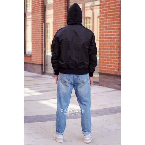 Куртка бомбер D-tec SP-04 light Black | Army Stroll фото 5