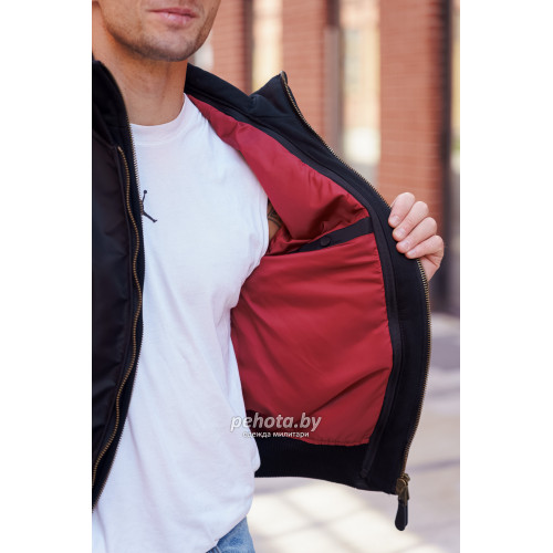 Куртка бомбер D-tec SP-04 light Black | Army Stroll фото 7