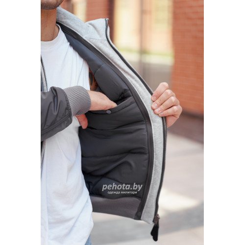 Куртка бомбер D-tec SP-04 Silver Grey | Army Stroll фото 8