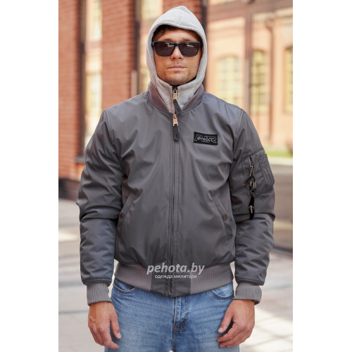 Куртка бомбер D-tec SP-04 Silver Grey | Army Stroll фото 14