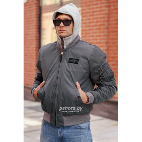 Куртка бомбер D-tec SP-04 Silver Grey | Army Stroll фото 15