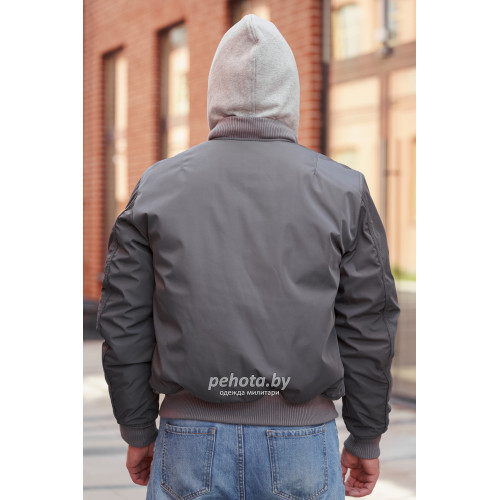 Куртка бомбер D-tec SP-04 Silver Grey | Army Stroll фото 9