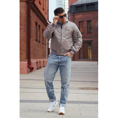 Куртка бомбер D-tec SP-04 светло-серый | Army Stroll фото 7