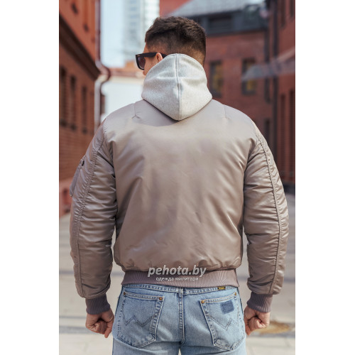 Куртка бомбер D-tec SP-04 светло-серый | Army Stroll фото 2