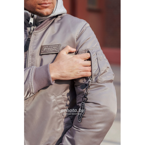 Куртка бомбер D-tec SP-04 светло-серый | Army Stroll фото 5