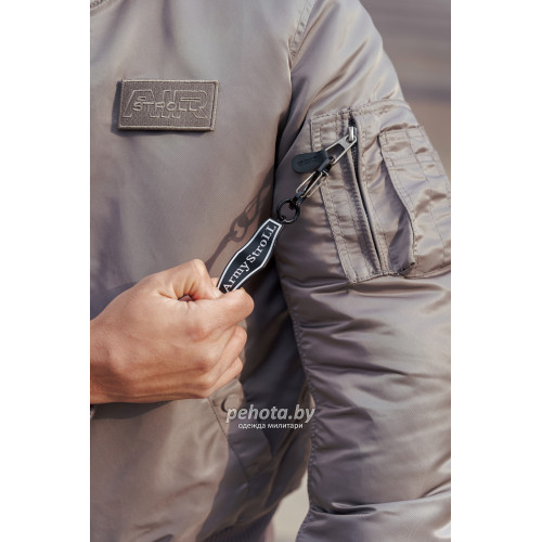 Куртка бомбер D-tec SP-04 светло-серый | Army Stroll фото 4