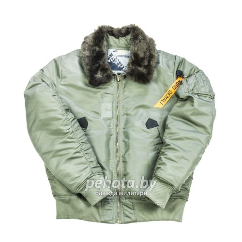 Зимняя куртка Бомбер с мехом Denali B-15 Sage/Sage | Nord Denali фото 2