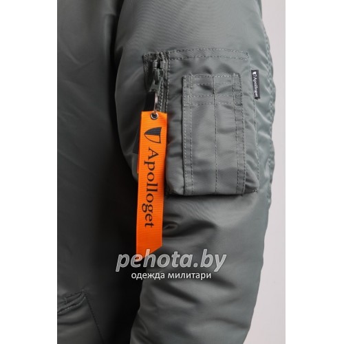 Куртка Bomber Long Turbo B-17 Olive | Apolloget фото 4