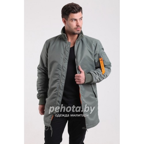 Куртка Bomber Long Turbo B-17 Olive | Apolloget фото 6
