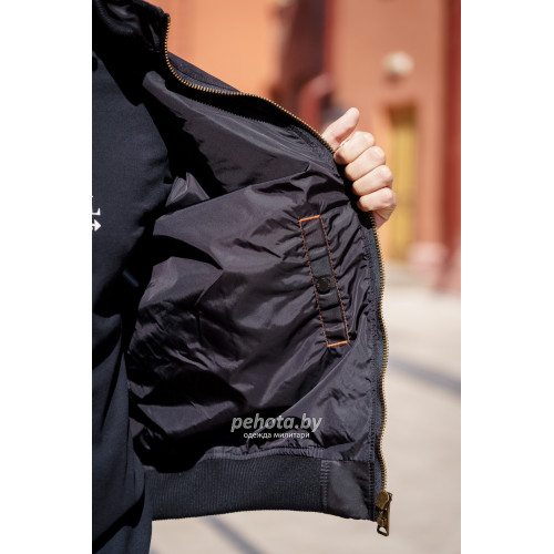 Куртка бомбер PE-16 Black | Army Stroll фото 4