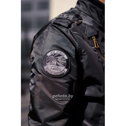 Куртка бомбер PE-16 Black | Army Stroll фото 5