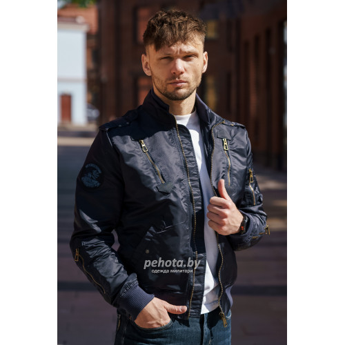Куртка бомбер PE-16 Navy | Army Stroll фото 13