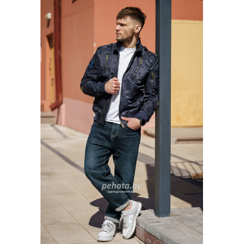 Куртка бомбер PE-16 Navy | Army Stroll фото 12