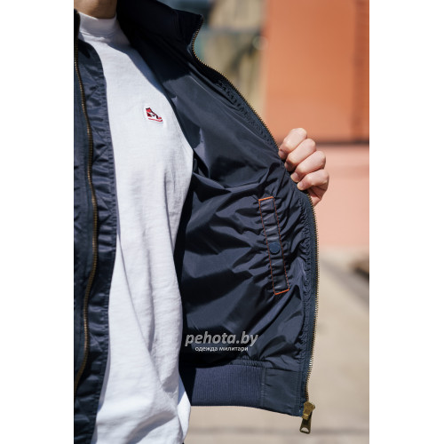 Куртка бомбер PE-16 Navy | Army Stroll фото 5