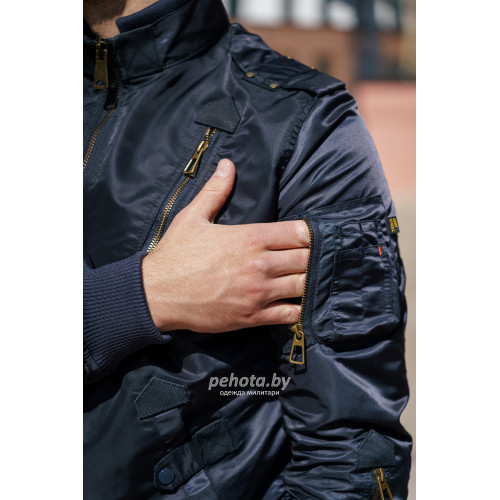 Куртка бомбер PE-16 Navy | Army Stroll фото 8