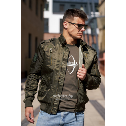 Куртка бомбер PE-16 Olive | Army Stroll фото 12
