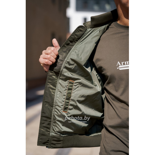 Куртка бомбер PE-16 Olive | Army Stroll фото 4