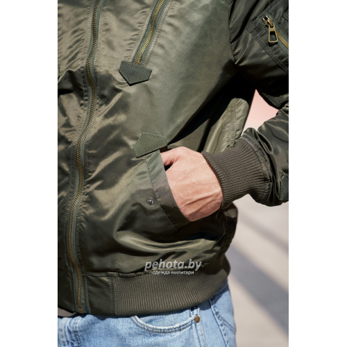 Куртка бомбер PE-16 Olive | Army Stroll фото 8