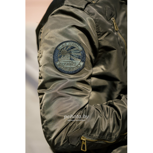 Куртка бомбер PE-16 Olive | Army Stroll фото 6