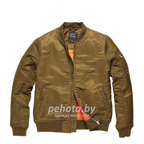Куртка Бомбер Westford MA1 2081 Olive Drab | Vintage Industries фото 6