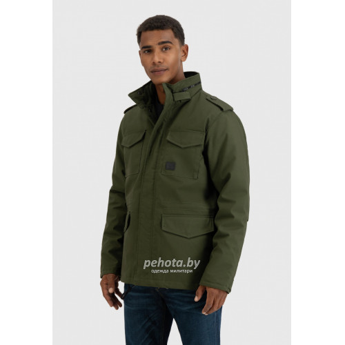 Куртка Brent parka 2218 dark olive | Vintage Industries фото 3