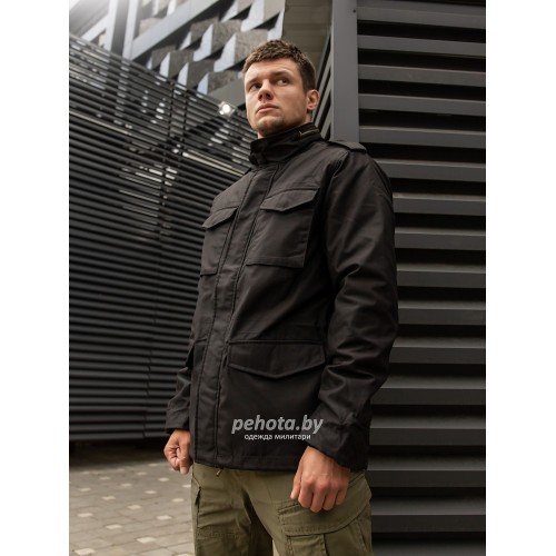 Куртка Capper parka 2204 Black | Vintage Industries фото 2