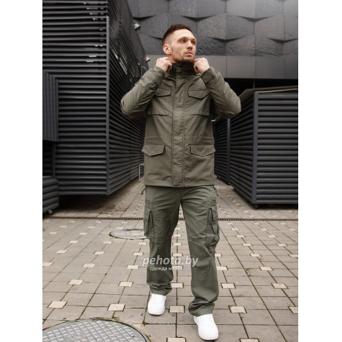 Куртка Capper parka 2204 Olive | Vintage Industries фото 3