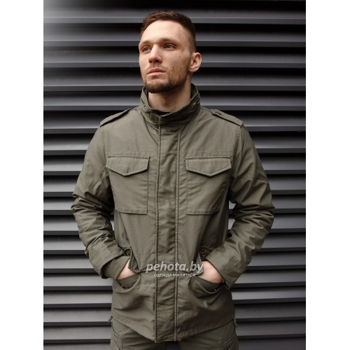 Куртка Capper parka 2204 Olive | Vintage Industries фото 2